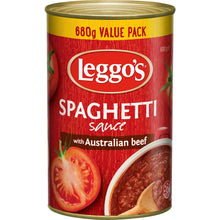 Leggo's Pasta Sauce Spaghetti With Beef 680g