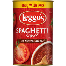 Leggo's Pasta Sauce Spaghetti With Beef 680g