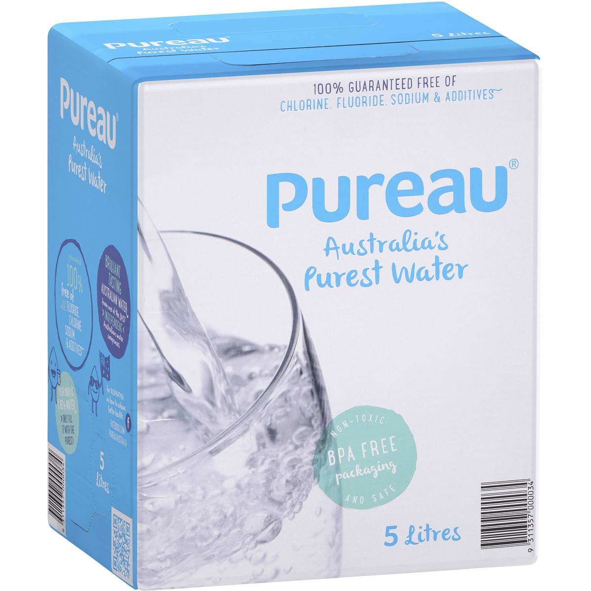 Pureau Pure Water 5l