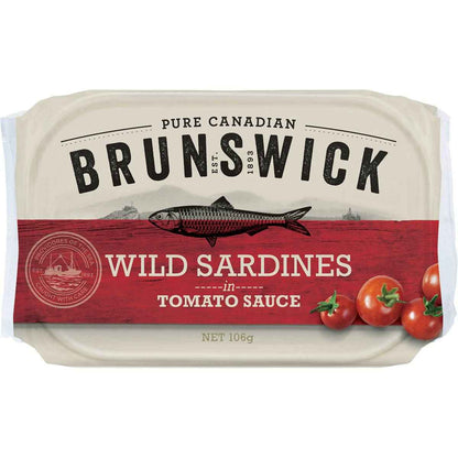 Brunswick Sardines Tomato Sauce 106g