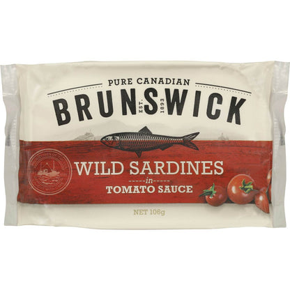 Brunswick Sardines Tomato Sauce 106g
