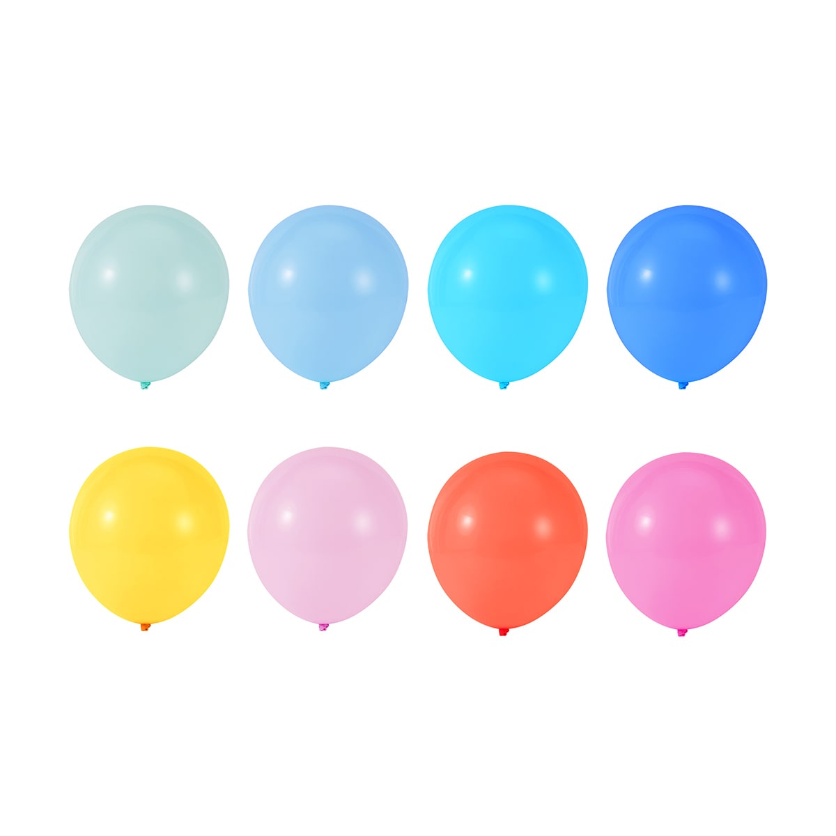 50 Pack Brights Balloons