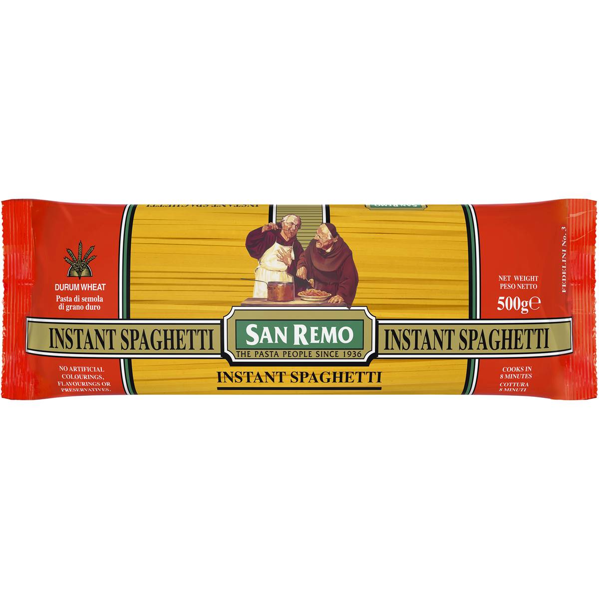 San Remo Spaghetti Instant Pasta No 3 500g