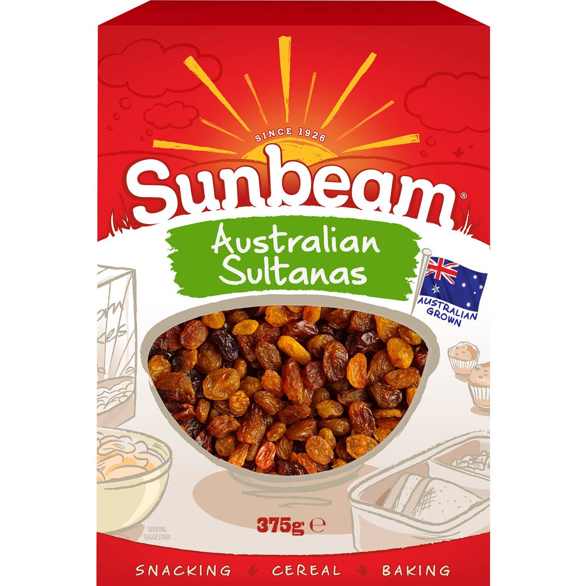 Sunbeam Sultanas 375g