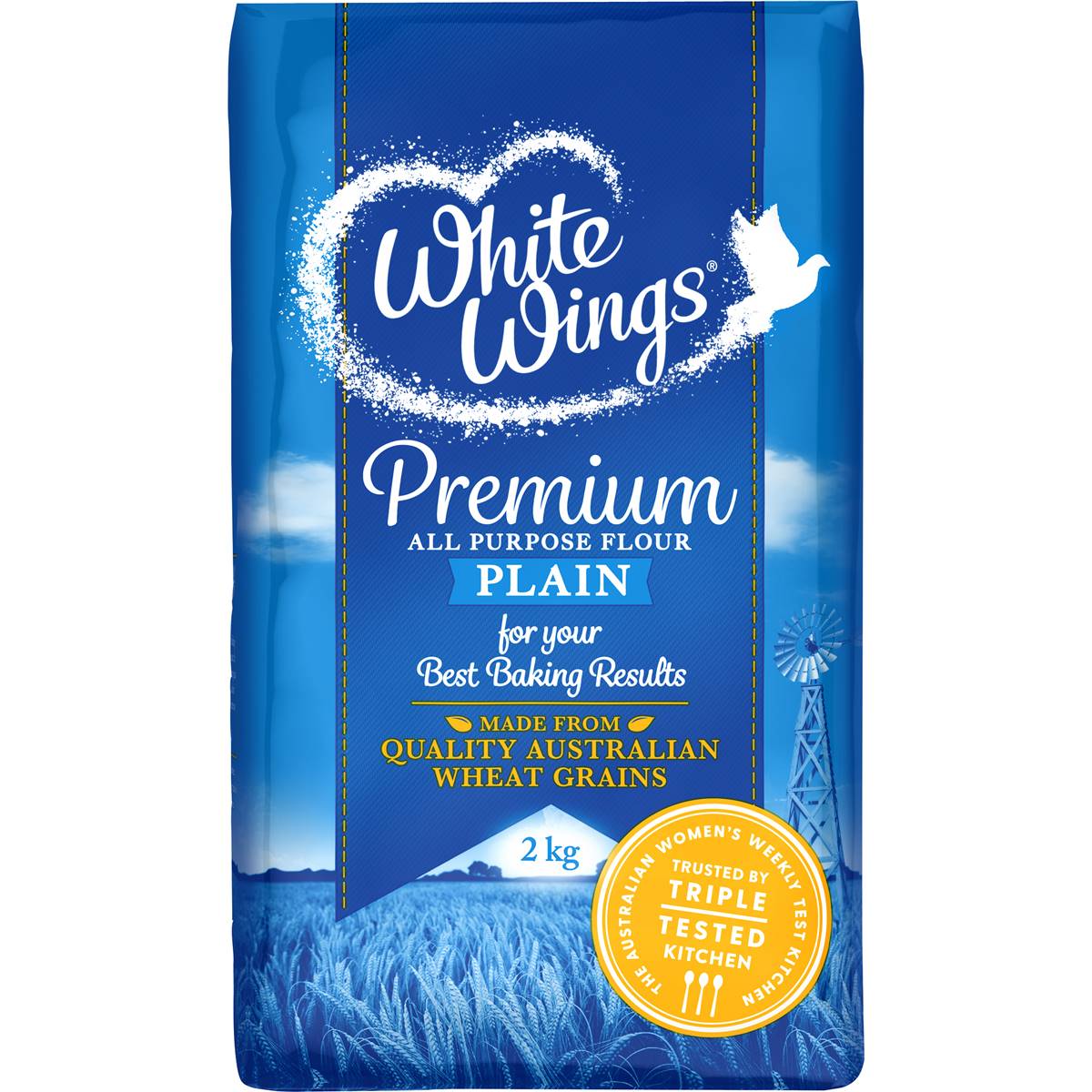 White Wings Plain Flour 2kg