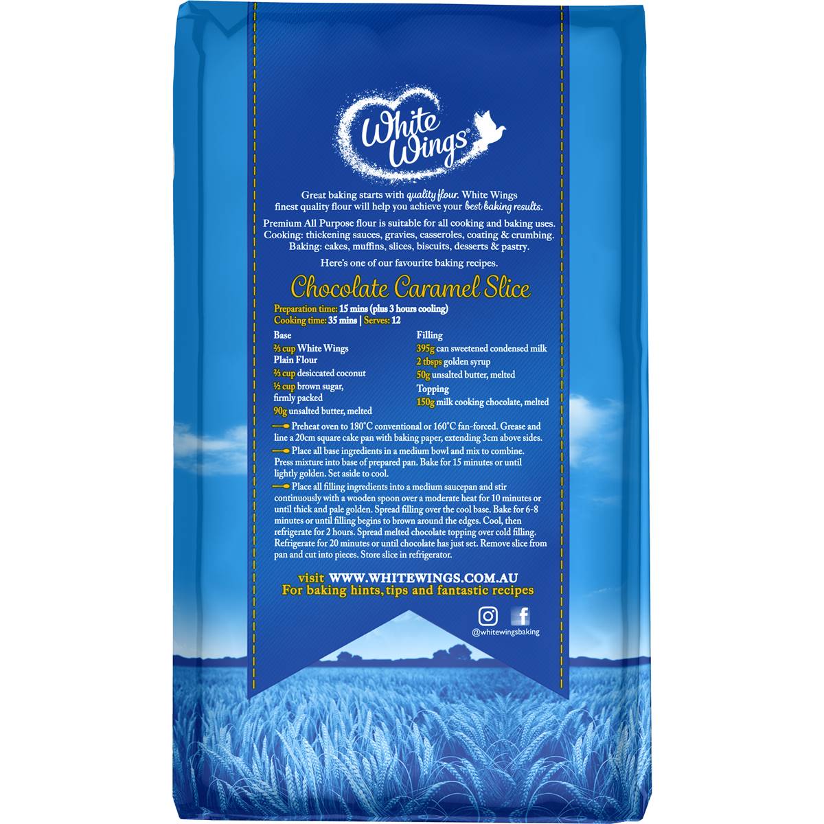 White Wings Plain Flour 2kg