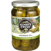 Always Fresh Cucumbers Dill 680g