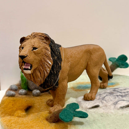 Lion Figurine by Safari Ltd Extra Large Safari Collection Animal Figurines 3yr+