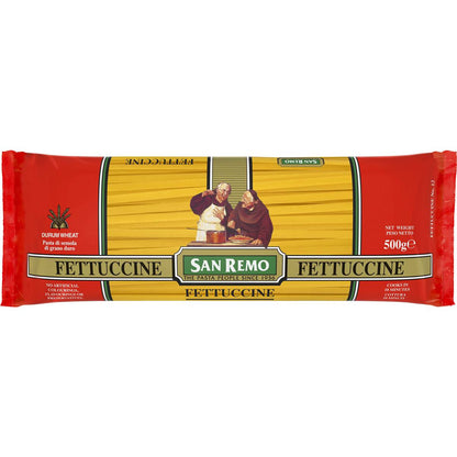 San Remo Fettuccine Pasta 500g