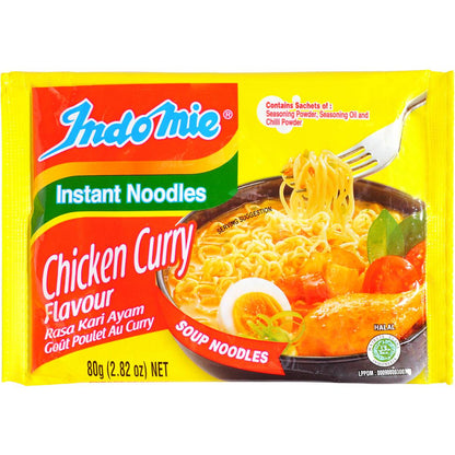 Indomie Instant Noodles Chicken Curry Flavour 80g