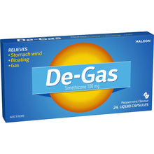 De-Gas Helps To Relieve Stomach Wind Bloating & Gas 24 Pack