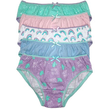 For Kids Girls Briefs Sizes 3-4 Assorted 5 Pack