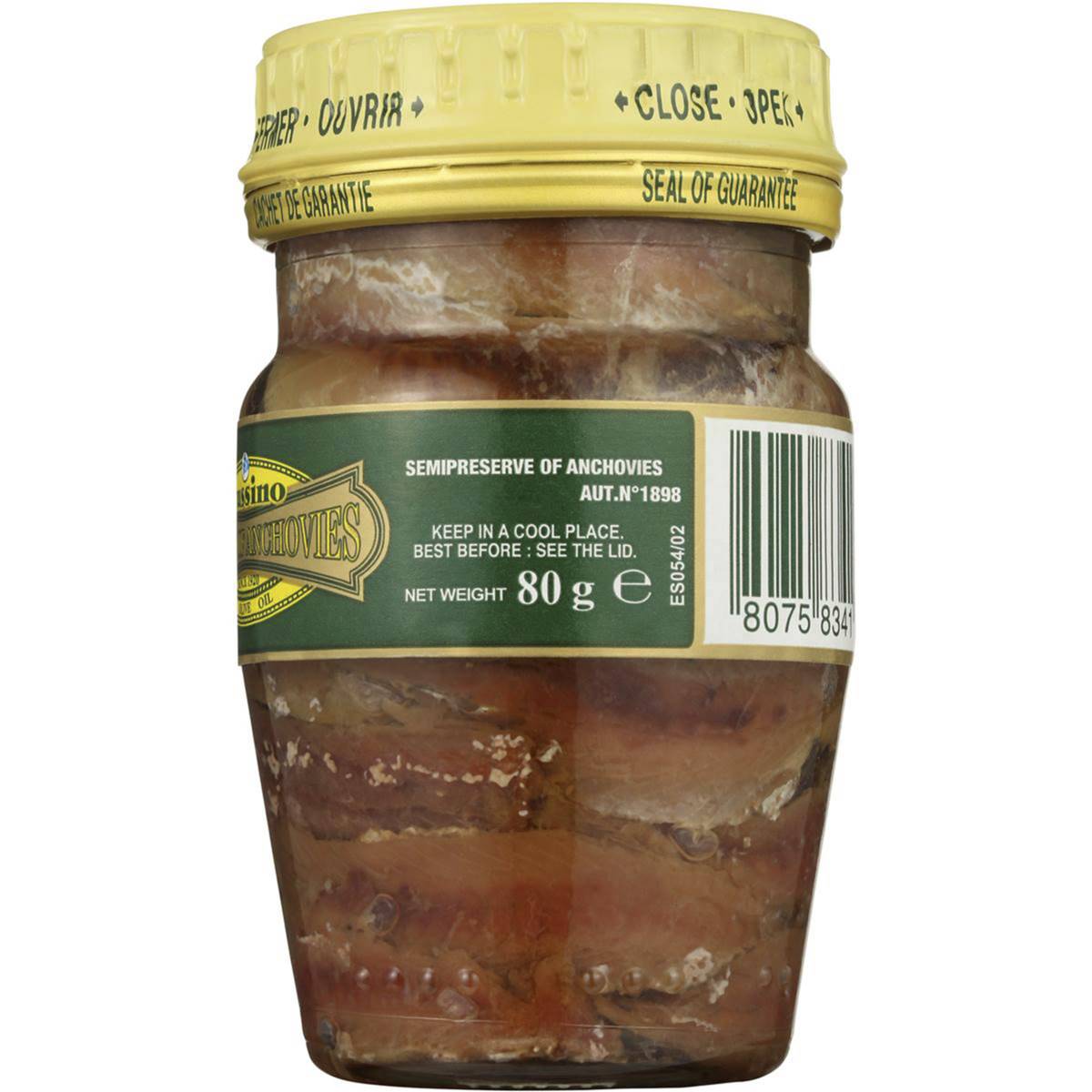 Russino Anchovies Flat 80g