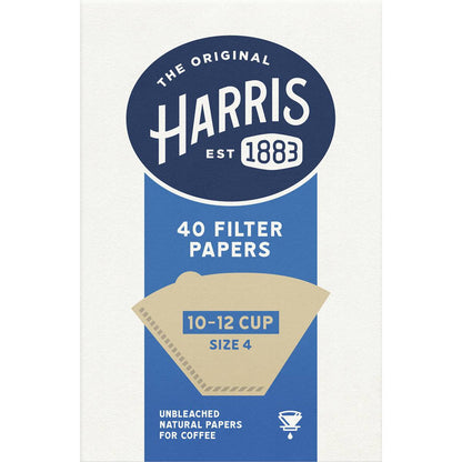Harris Filter Papers 10-12 Cup 40 Pack