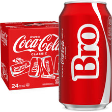 Coca-Cola Classic Soft Drink Multipack Cans 375ml X 24 Pack