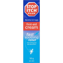 Stop Itch Plus Antiseptic First Aid Itch Cream 50g
