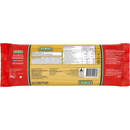 San Remo Spaghetti Pasta No 5 500g