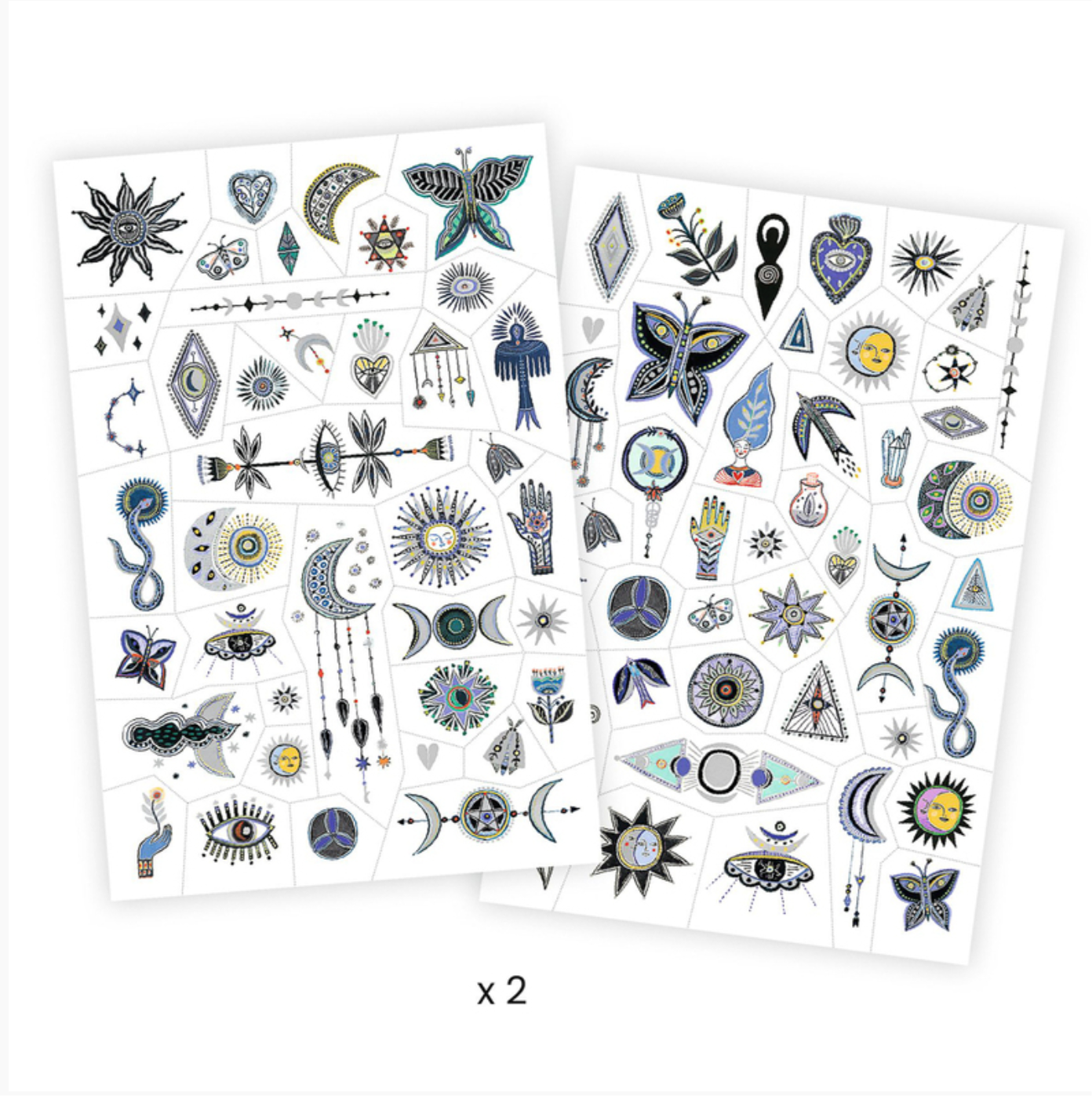Temporary Tattoos by Djeco Stationary Art and craft for kids Best Seller 3yrs+