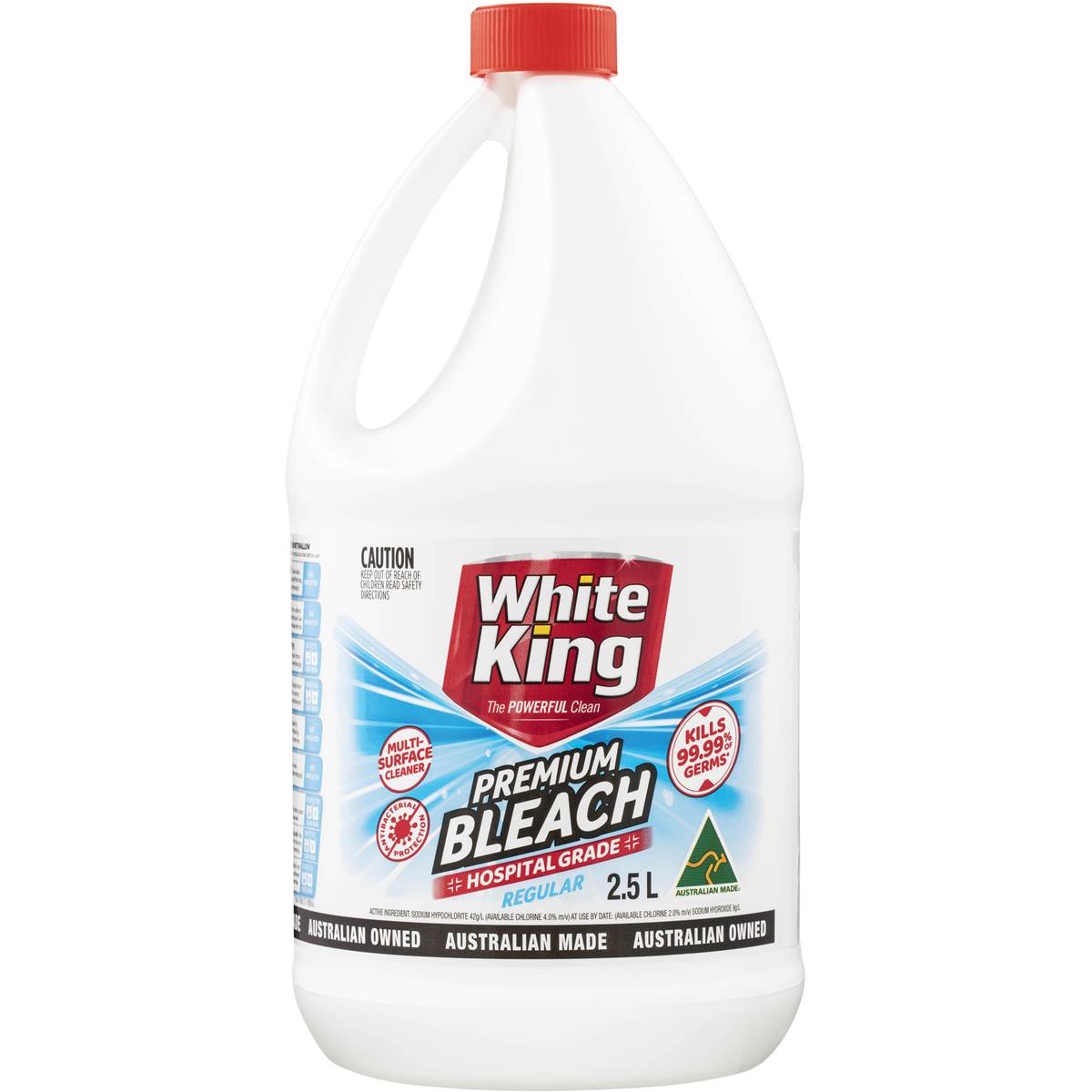 White King Premium Bleach Regular 2.5L