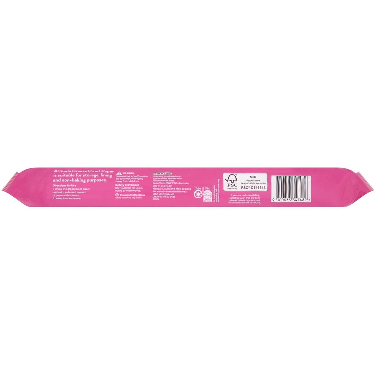 Armada Grease Proof Paper 30m