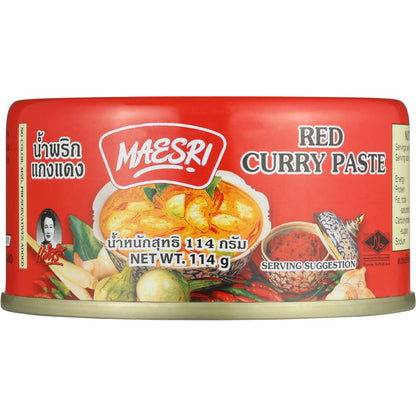Maesri Paste Red Curry 114g