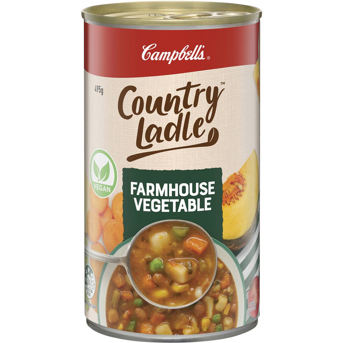 Campbell's Country Ladle Soup Farmhouse Vegetable 495g