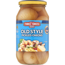 Three Threes Onions Pickled Old Style 500g