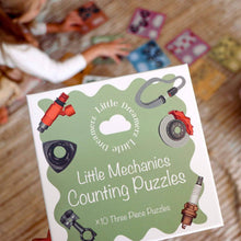 Little Mechanics Counting Jigsaw Puzzle 30pcs by Little Dreamerz  Early Maths Developmental Toys for Toddlers 3yrs+