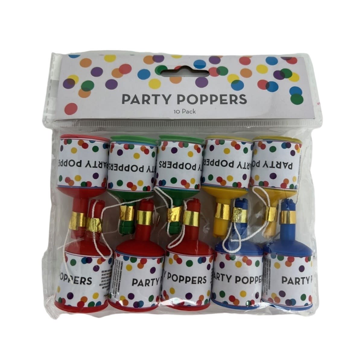 10 Pack Party Poppers