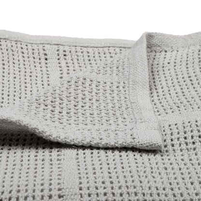 Lightweight Cotton Blanket - Grey