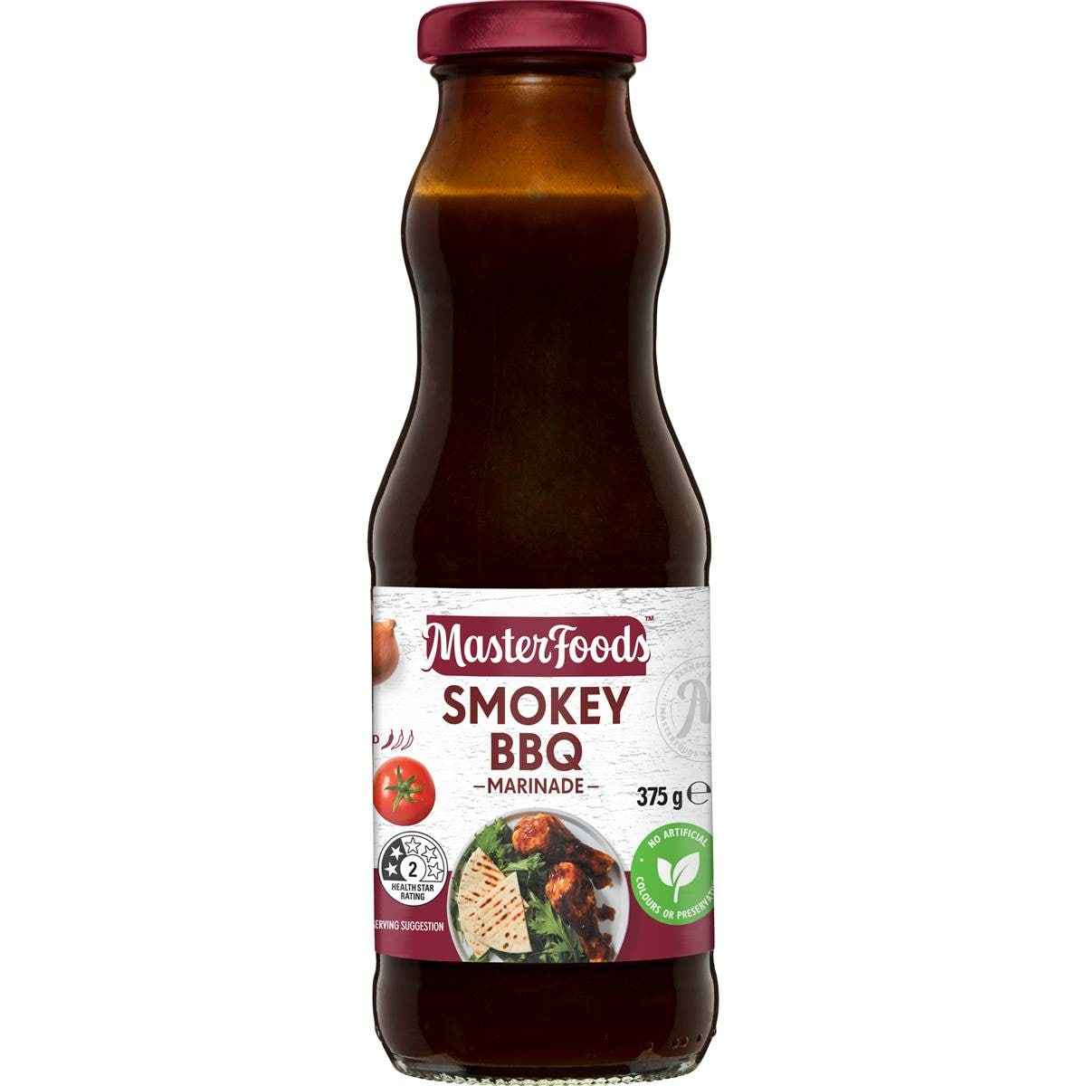 MasterFoods Smokey BBQ Marinade 375g