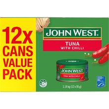 John West Tuna With Chilli Value Pack 95g x 12 pack
