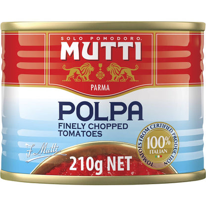 Mutti Polpa Chopped Tomato 210g