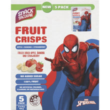 Snacktacular Fruit Crisps Apple Banana & Strawberry 8g x 5 pack