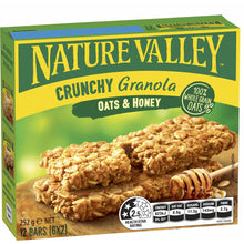 Nature Valley Crunchy Oats & Honey Granola Bars 42g x 6 pack
