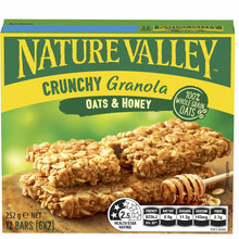 Nature Valley Crunchy Oats & Honey Granola Bars 42g x 6 pack