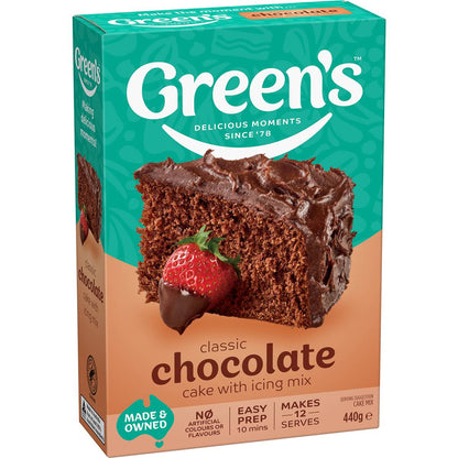 Green's Cake Mix Traditional Chocolate 440g