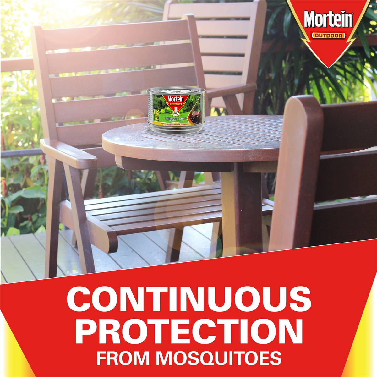 Mortein Outdoor Coil Burner Mosquito Repellent 30 Pack