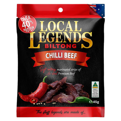 Local Legends Biltong Chilli 45g