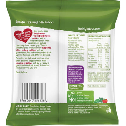 Kiddylicious Veggie Straws 12g