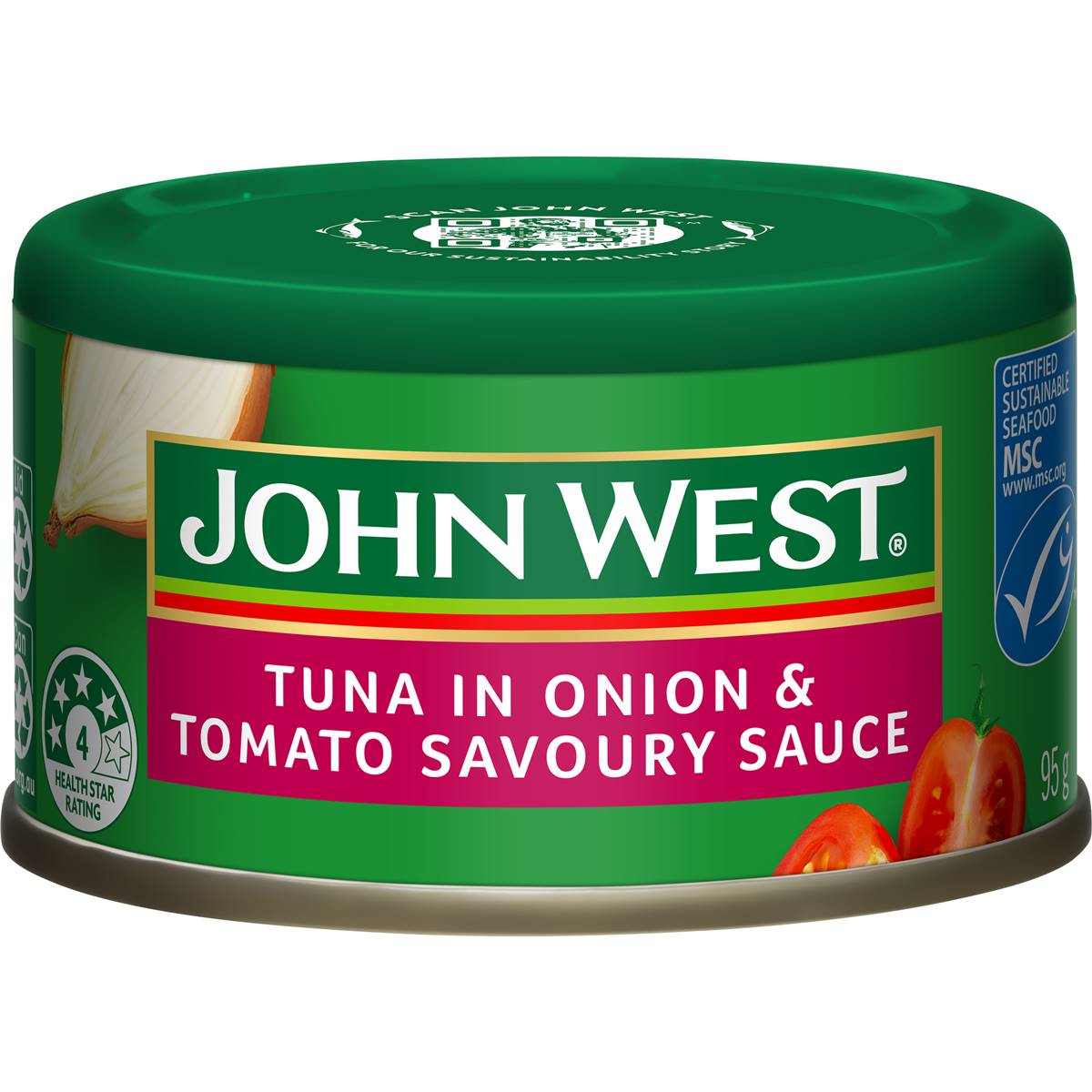 John West Onion & Tomato Savoury Tuna Tempters 95g