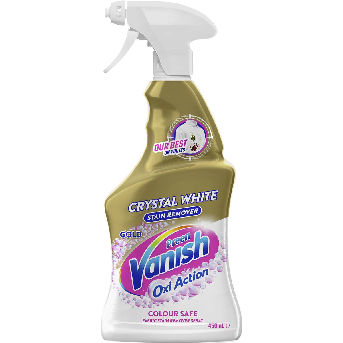 Vanish Gold Pro White Stain Remover Spray 450ml