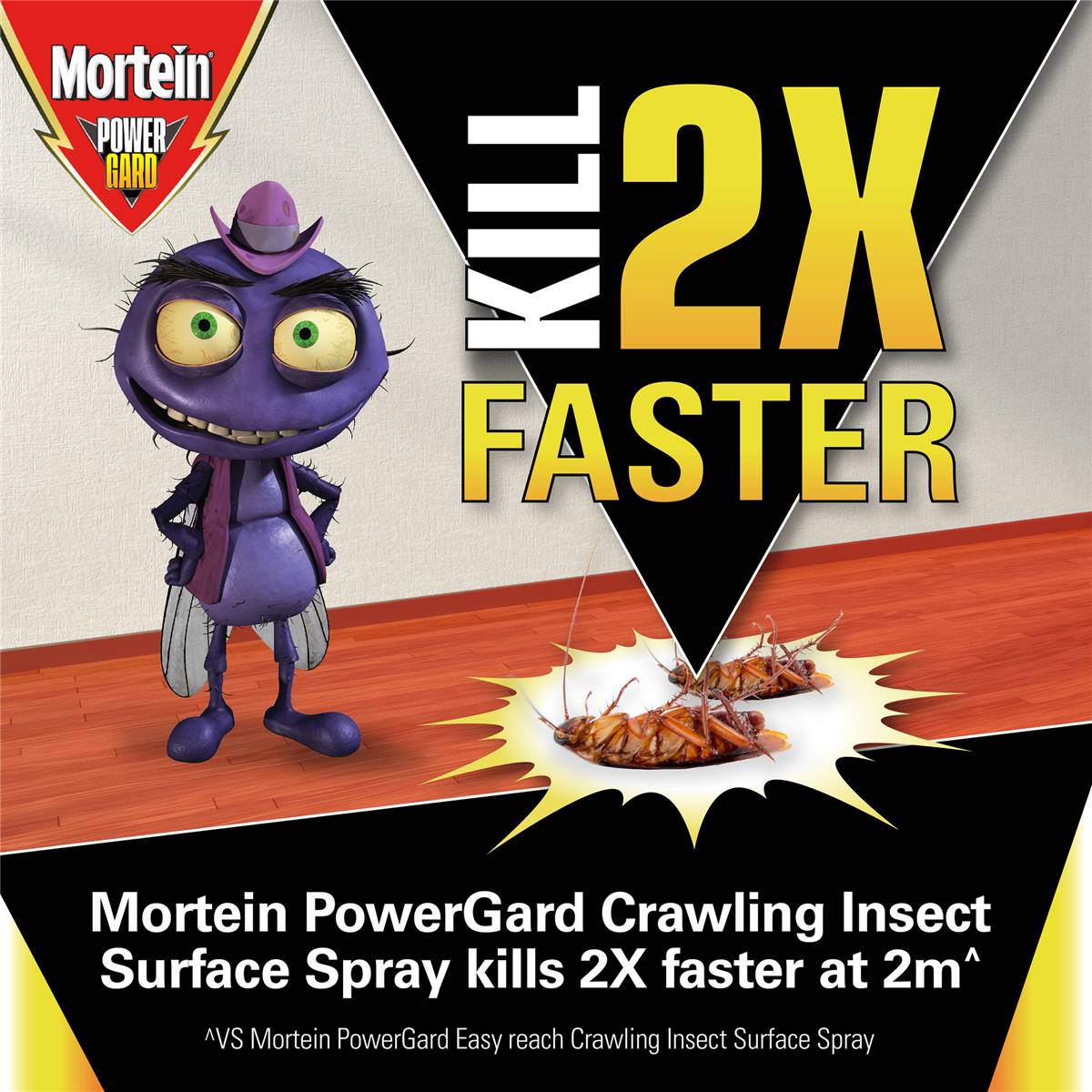 Mortein Powergard Crawling Insect Surface Spray 350g