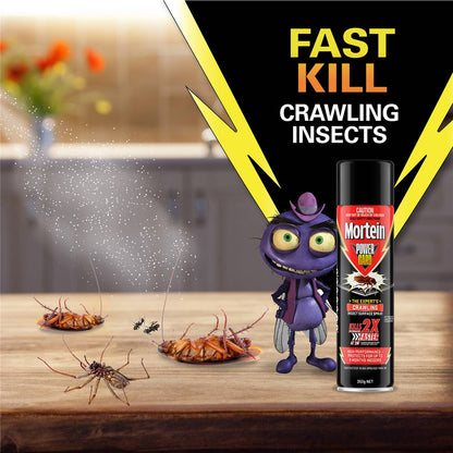 Mortein Powergard Crawling Insect Surface Spray 350g