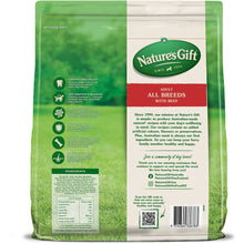 Nature's Gift Adult Dry Dog Food With Beef 6kg