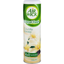 Air Wick Country Vanilla Carpet Deodoriser & Freshener 500g