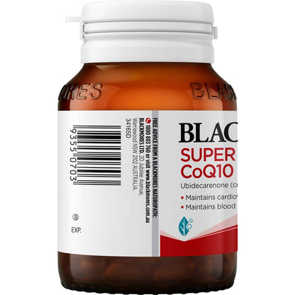 Blackmores Super Strength Coq10 300mg Heart Health Vitamin Tablets 30 Pack