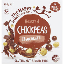 The Happy Snack Company Chickpeas Chocolate 5 Pack