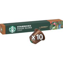 Starbucks by Nespresso House Blend Lungo Coffee Pods 10 Pack