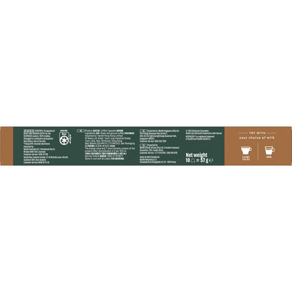 Starbucks by Nespresso House Blend Lungo Coffee Pods 10 Pack